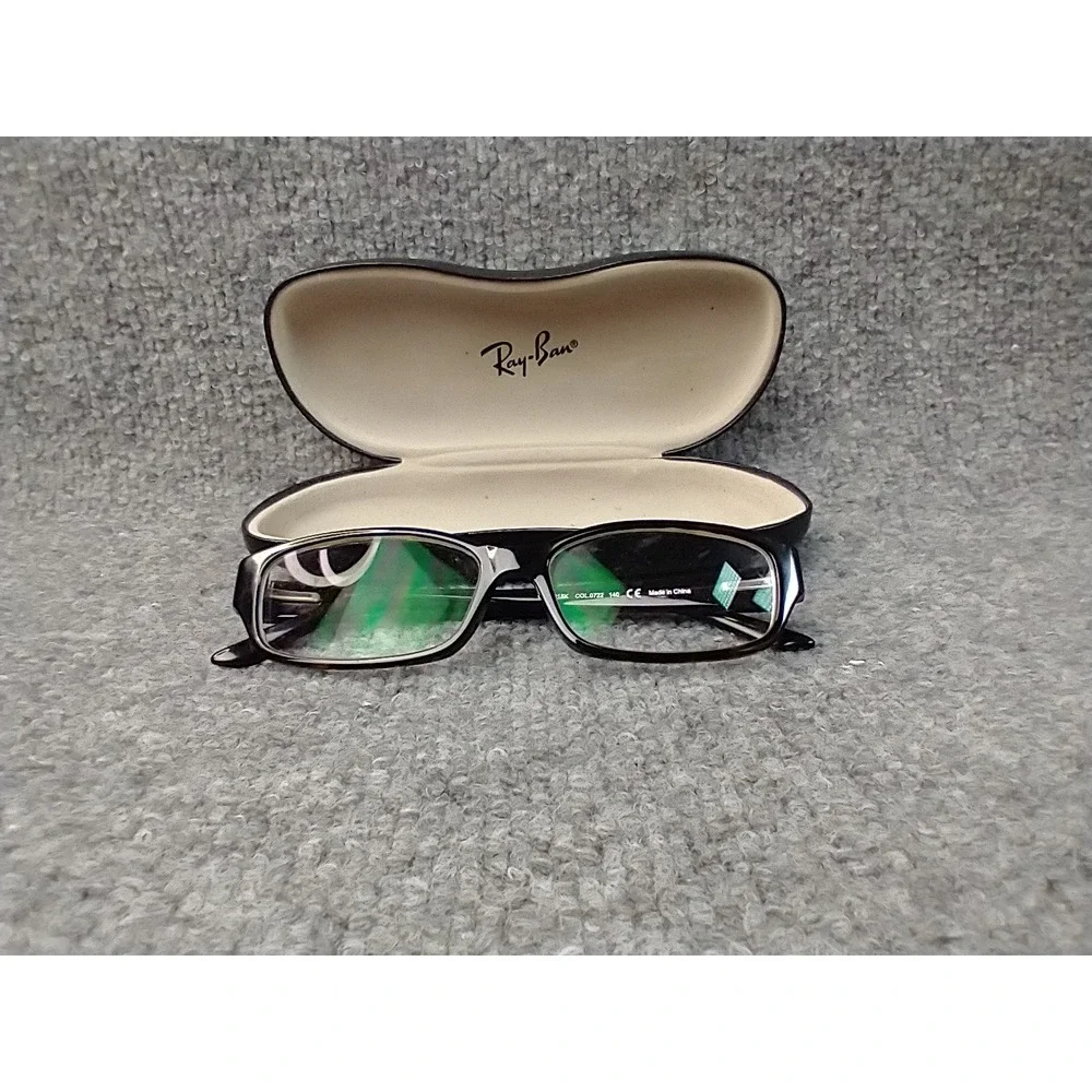 Orla Kiely VOK018K Tortoise Shell Rectangular Eyeglasses Frames only Logo 0722